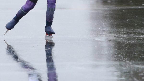 Gevormd door schaatsen